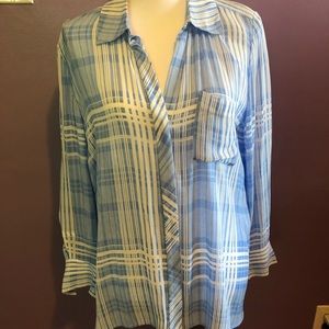 DIANE VON FURSTENBERG Blouse EUC Sz. 4